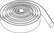 Wilo Kunststoff-Spiralschlauch Innen-d 52 mm, Storz C, 4,5/13,5 bar,5m 