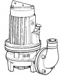 LOWARA Schmutz- und Abwassertauchmotorpumpe GLS 50-15-251-S-2 