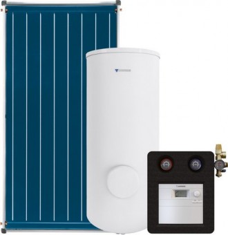 Junkers Solar-Systempaket JUPA FCC20 3 FCC-2S,SKE400-5 F,AGS10 TDS100-2,Aufd. 