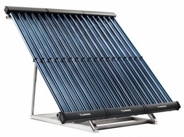 Junkers Solar-Systempaket JUPA VK41 7 VK120-2CPC,Beschwerungswanne,Flachdach 