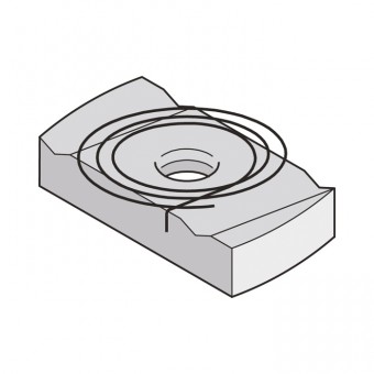 Flamco Metallspreitzdübel PM 6 x 32 Verzinkt für Leichtbausteine 