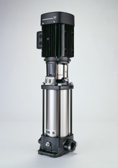 GRUNDFOS Vertikale Kreiselpumpe CR1S-7 A-A-A-V-HQQV 400V 0,37kW  Artnr. 96515579 