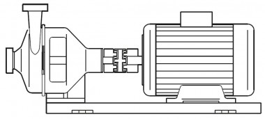 GRUNDFOS Edelstahl-Kreiselpumpe Euro-HYGIA II CN 80/80 7,5 4 